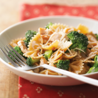 Bow Tie Pasta with Chicken and Broccoli Recipe | EatingWell image