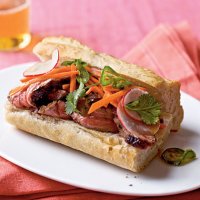 Banh Mi-Style Roast Beef Sandwiches Recipe | MyRecipes image