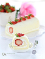 Egg White Roll Cake ????? - Anncoo Journal image