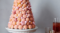 Pink Croquembouche Recipe | Martha Stewart image