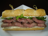 Beef and Horseradish Sauce Sandwich Recipe - Food.com image