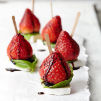 Strawberry & Brie Bites Recipe | EatingWell image