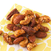 Sweet and Salty Roasted Nuts Recipe | EatingWell image