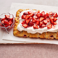 Strawberry Shortcake Sheet Cake | Southern Living image