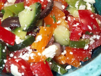 Greek Pepper Salad Recipe - Food.com image