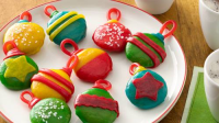 No-Bake Holiday Cookie Ornaments Recipe - BettyCrocker.com image