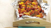 Grilled Sweet Potato and Pepper Foil Pack Recipe ... image