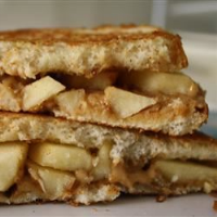 Grilled Peanut Butter Apple Sandwiches Recipe | Allrecipes image