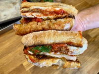 Chicken Parm Sandwiches Recipe | Jackie Rothong | Food Network image