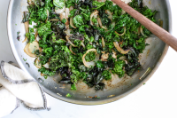 Kale With Caramelized Onions and Garlic Recipe - Food.com image