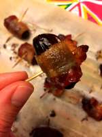 Bacon Wrapped Dates Appetizer Recipe – Melanie Cooks image