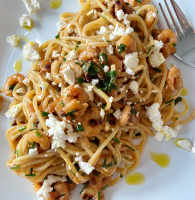 Shrimp, Feta, and Espelette Pepper Pasta Recipe | Allrecipes image