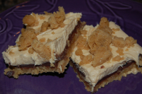 Chocolate-Cream Cheese-Peanut Butter Bars (Cookie Mix ... image