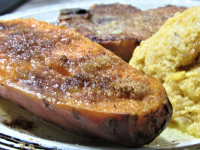Baked Sweet Potatoes With Cinnamon Butter Recipe - Food.com image