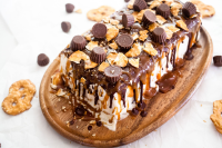 Peanut Butter and Pretzel Icebox Cake - The Pioneer Woman image