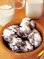 Double-Chocolate Snowquakes - Country Living image