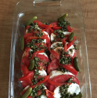 Mozzarella and Tomato Appetizer Tray Recipe | Allrecipes image