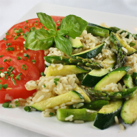 Asparagus-Zucchini Rice Recipe | Allrecipes image