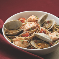 Seafood Linguine Recipe | EatingWell image
