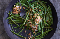 ROASTED GREEN BEANS WITH ALMONDS RECIPES