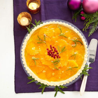 Orange Custard Tart Recipe - Good Housekeeping image
