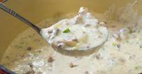 Leftover Meatloaf Soup 2 | Just A Pinch Recipes image
