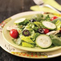 Veggie Tossed Salad Recipe: How to Make It image