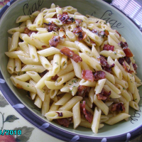 Bacon and Parmesan Penne Pasta Recipe | Allrecipes image