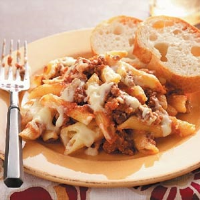Parmesan Penne Recipe: How to Make It - Taste of Home image