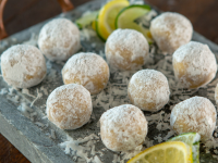 No-Bake Coconut-Citrus Snowballs Recipe | MyRecipes image