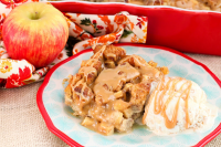 Caramel Apple Bread Pudding | Just A Pinch Recipes image