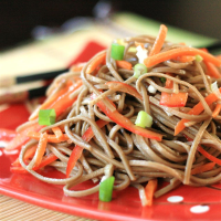 Cold Szechuan Noodles and Shredded Vegetables Recipe ... image