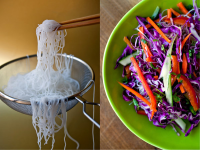 Rice Stick Salad With Shredded Vegetables Recipe - NYT Cooking image