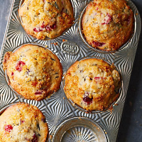 Cranberry-Orange Wild Rice Muffins | Midwest Living image