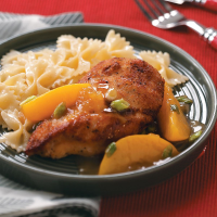 Peach Chicken Recipe: How to Make It - Taste of Home image