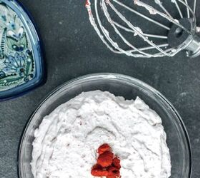 Raspberry Whipped Cream Topping | Foodtalk image