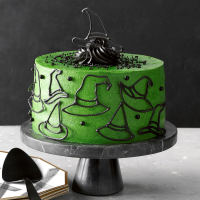Halloween Witch Cake Recipe: How to Make It image