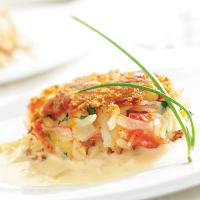 Crusty Crab Cakes with Lemon-Butter Sauce - Recipes ... image