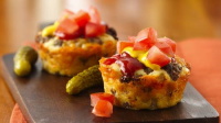 Impossibly Easy Mini Cheeseburger Pies Recipe ... image