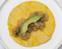 Shrimp Tacos with Pico de Gallo Recipe | SideChef image