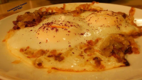 Caramelized Onions and Eggs | Just A Pinch Recipes image