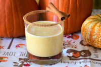 Bourbon-Pumpkin Milk Punch Recipe | Allrecipes image