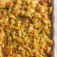 The Best Southern Cornbread Dressing - Everyday Eileen image