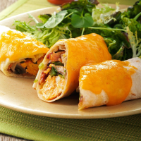 Baked Breakfast Burritos Recipe: How to Make It image