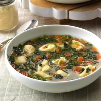 Garlic Tortellini Soup Recipe: How to Make It image