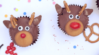 Christmas Reindeer Cupcakes Recipe | Allrecipes image