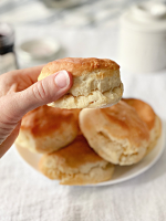 EASY HOMEMADE BISCUITS WITHOUT MILK RECIPES