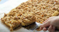 Apple Pie Sour Cream Crumb Bars Recipe - Recipes.net image