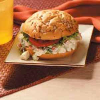 Ranch Chicken Salad Sandwiches Recipe: How to Make It image