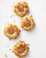Coconut Thumbprint Cookies with Salted Caramel Recipe ... image